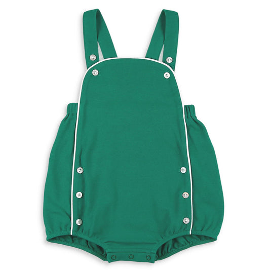 Green Pique Knit Bubble