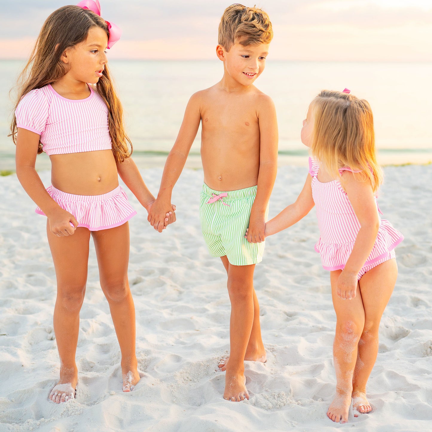 Green Stripe Boardies