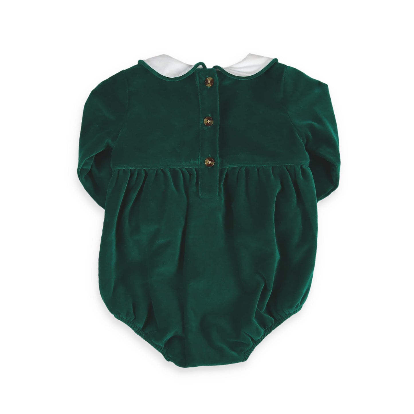 Green Velveteen Bubble - green valentine bubble back