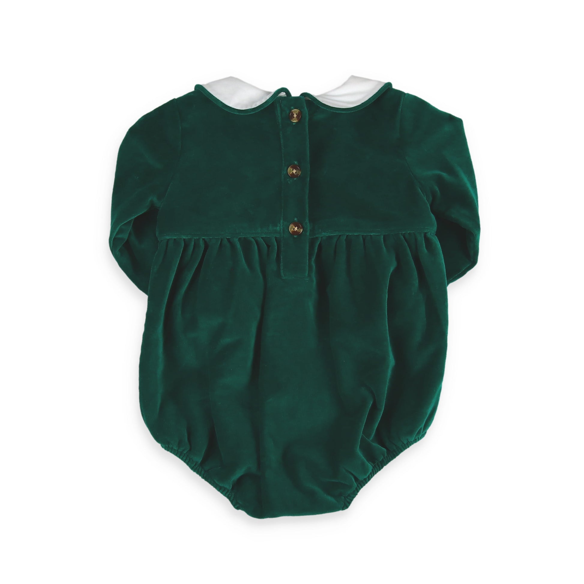 Green Velveteen Bubble - green valentine bubble back