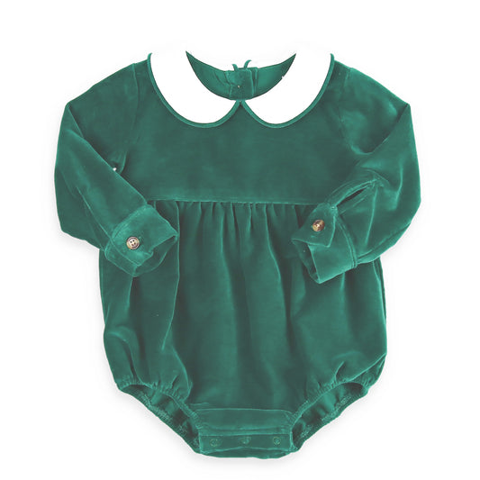 Green Velveteen Bubble