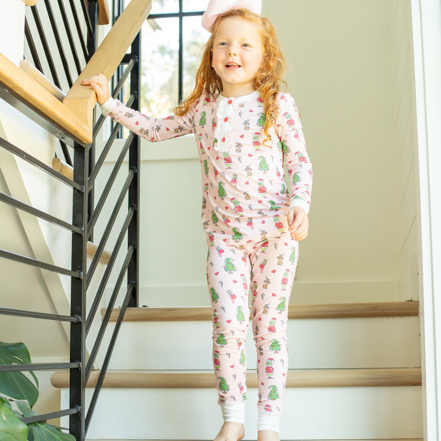 Girls Grinch Pajamas