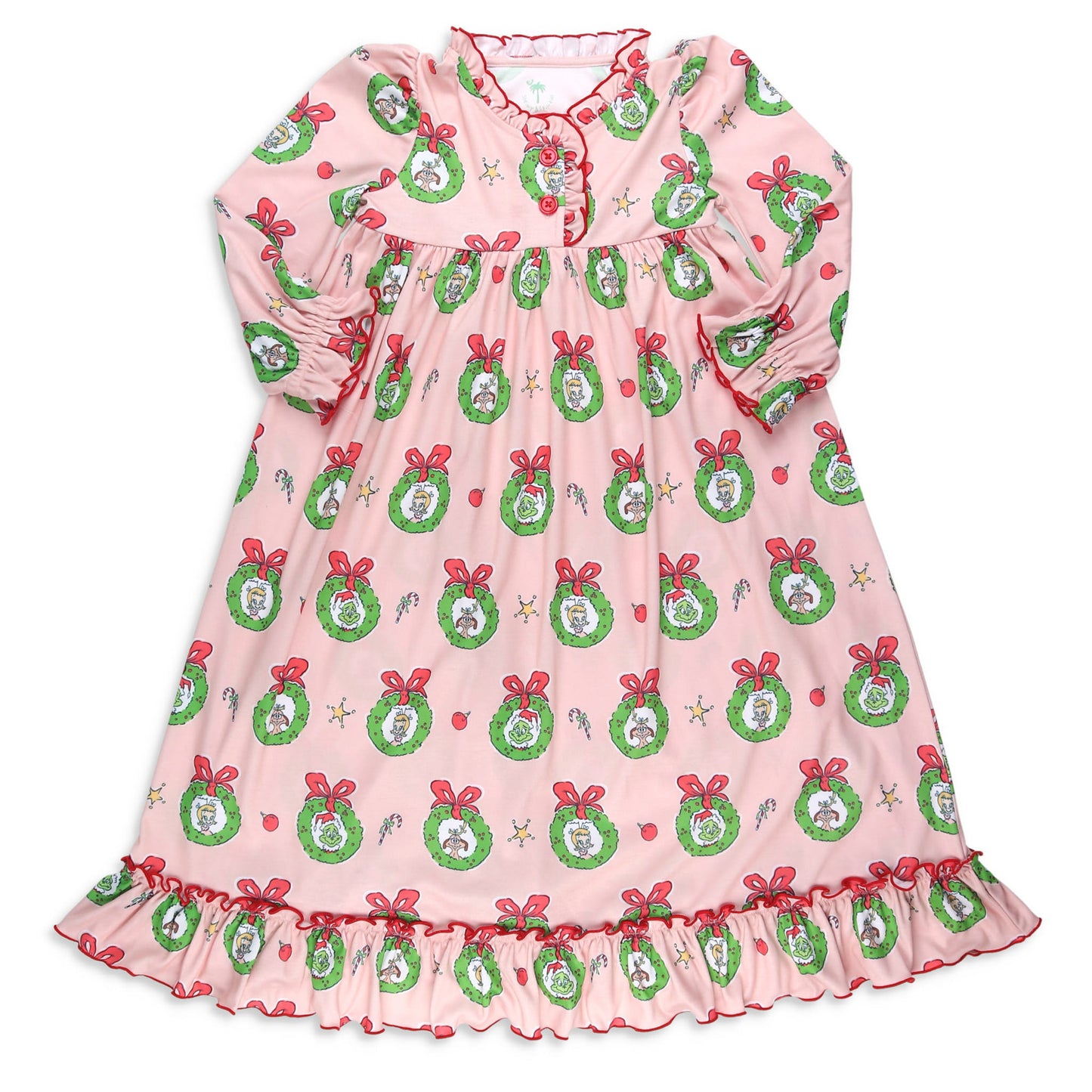 Girls Gown - Grinch