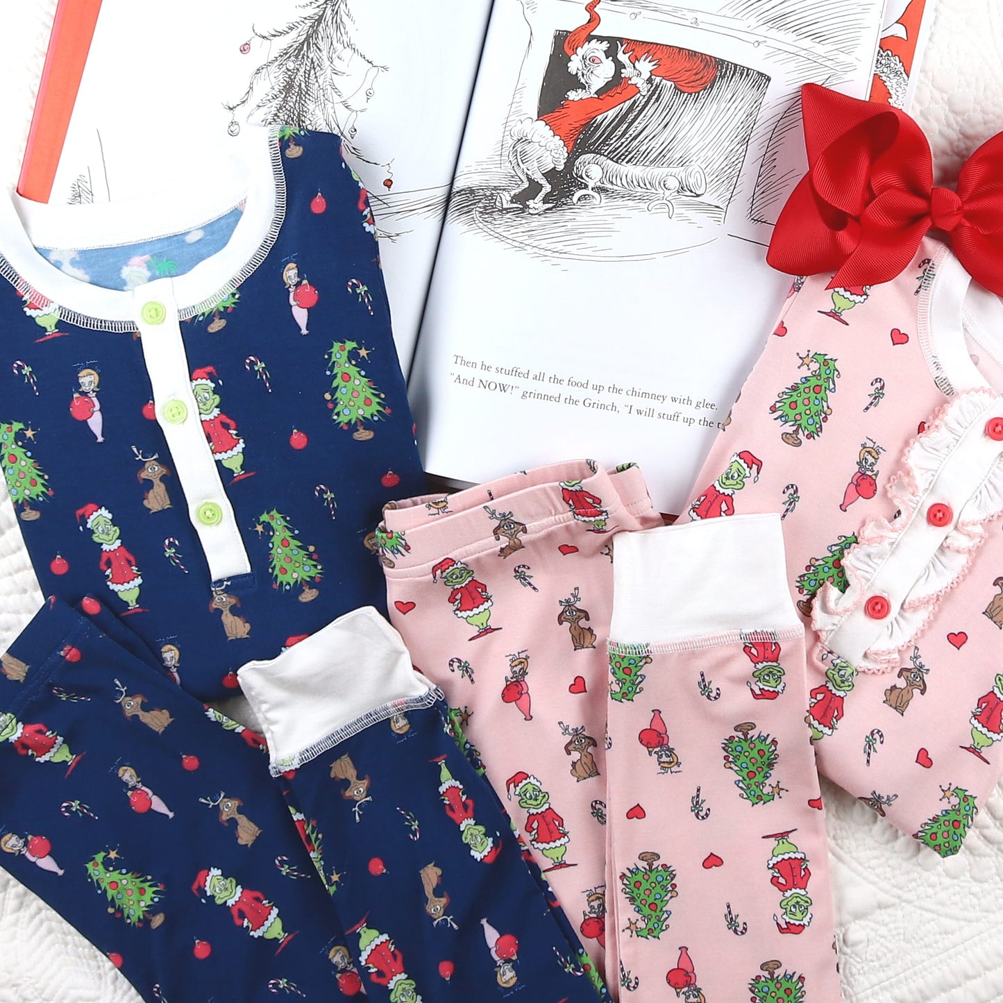 Boys Bamboo Loungewear - Grinch