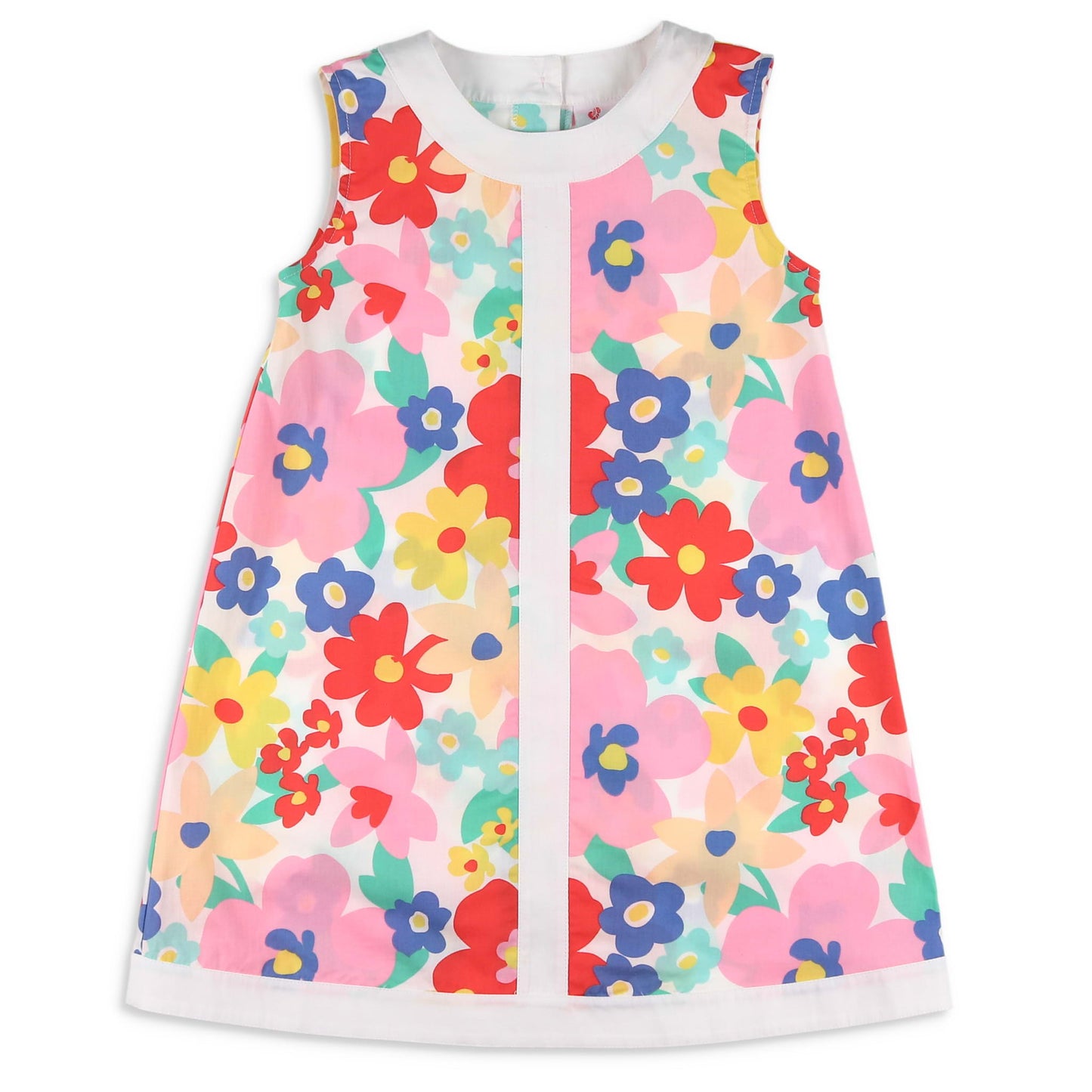 Girls Eleanor Dress - Groovy Garden