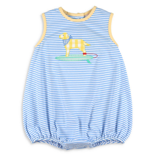 Boys Applique Bubble - Hang Ten