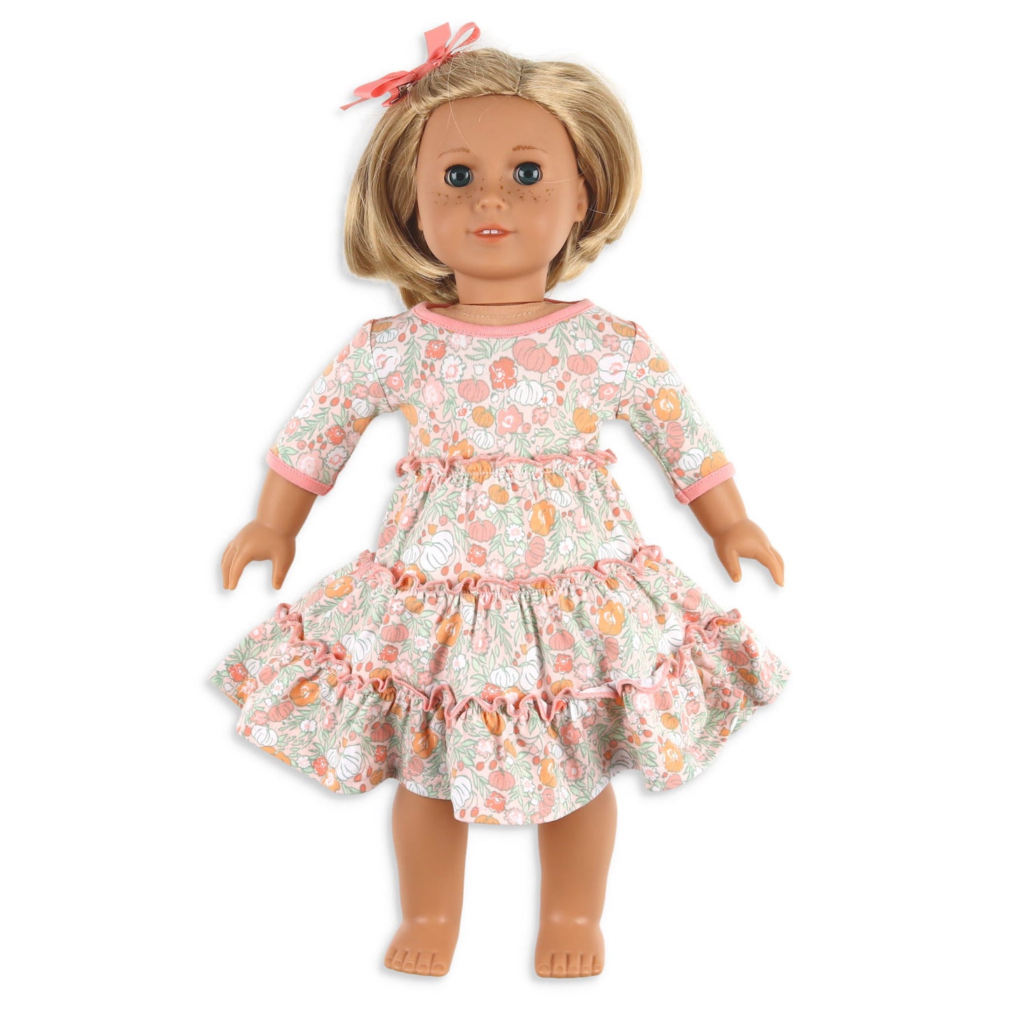 Happy Harvest Twirl Dress - Doll Dress