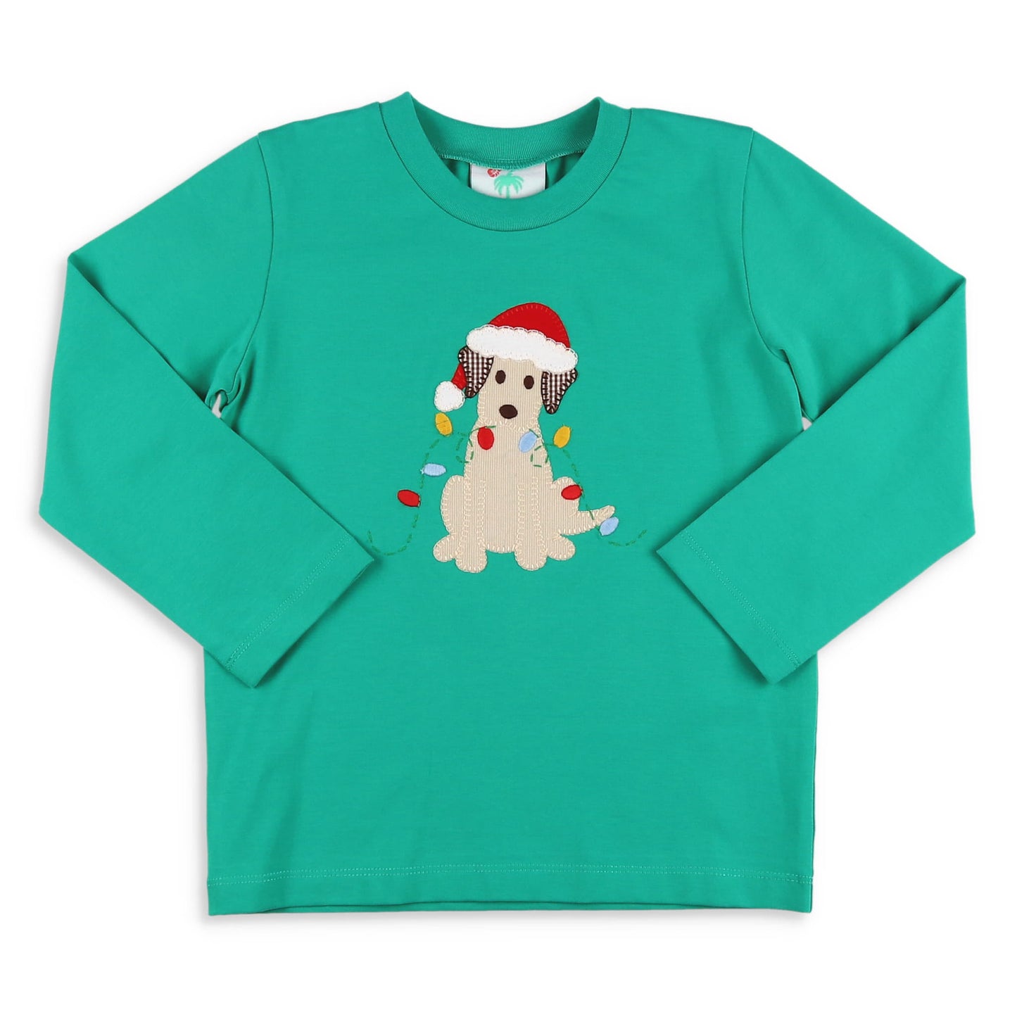 Boys Applique Shirt - Happy Pawlidays