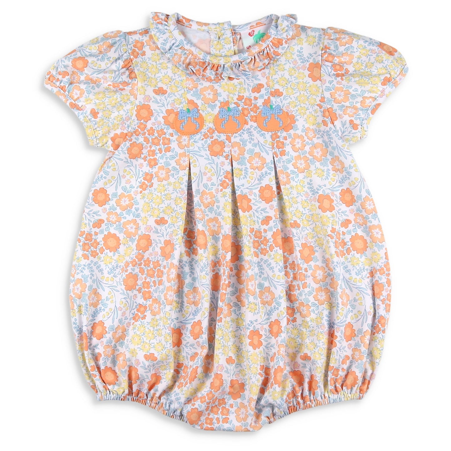 Girls Applique Bubble - Harvest Blooms