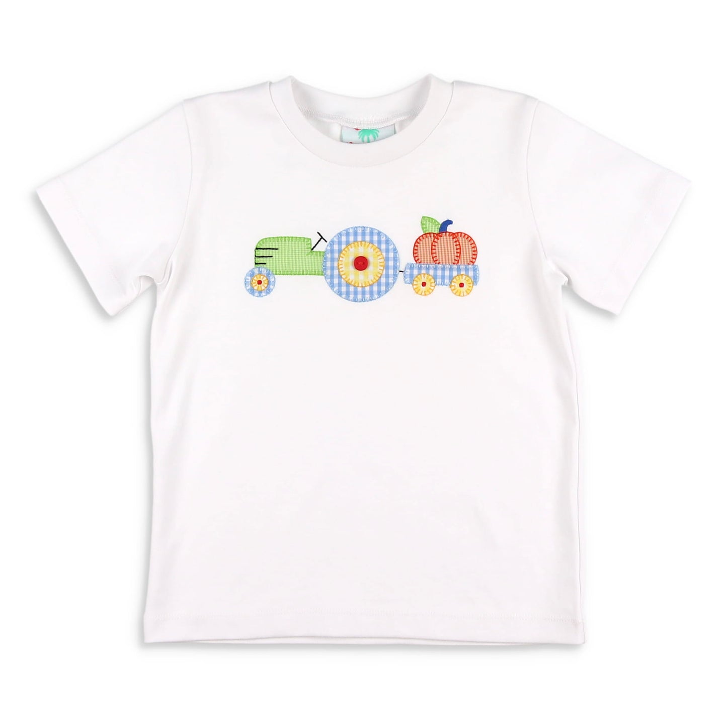 Boys Applique Tee And Short Set - Harvest Haul