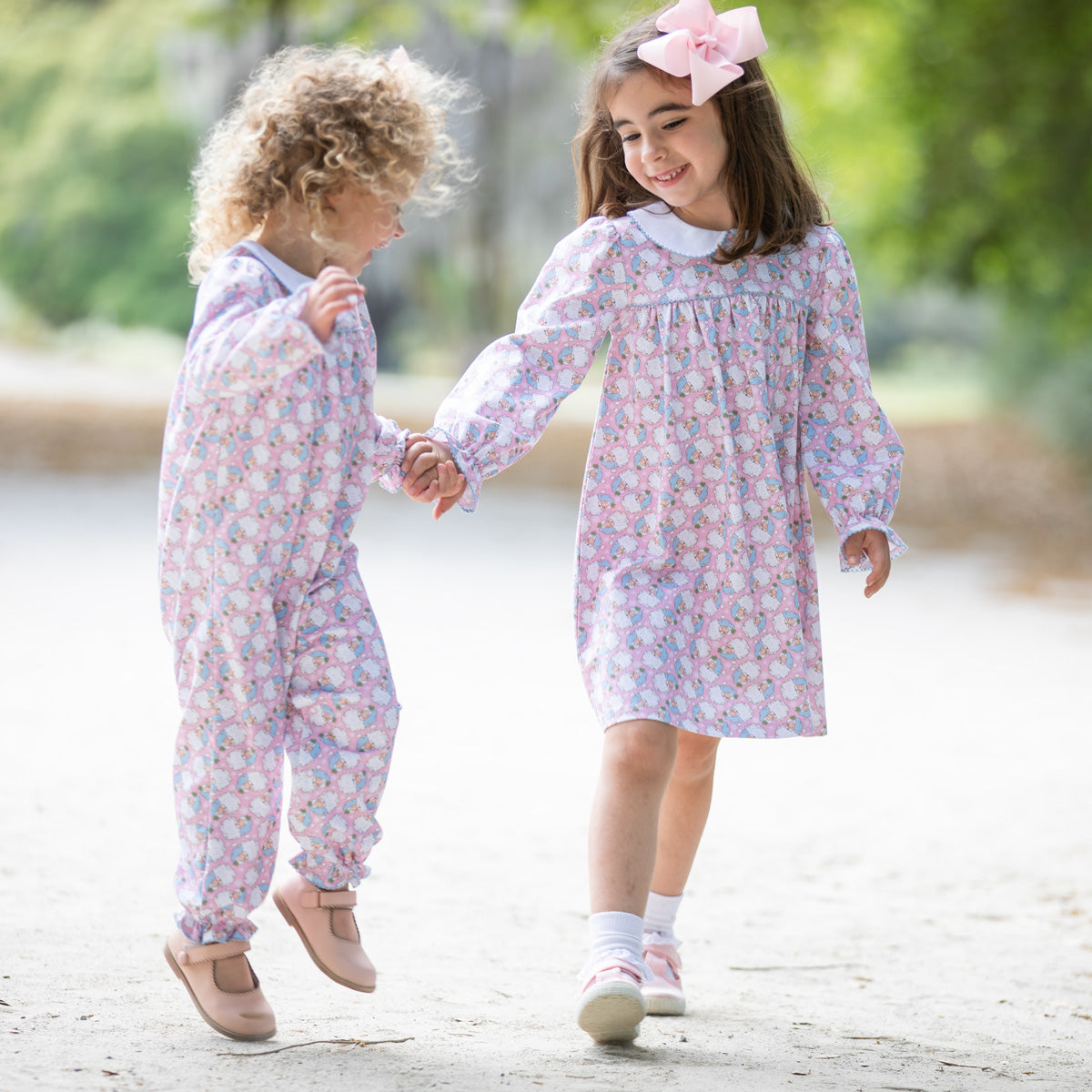 Matching sibling style for Holly Jolly Bubble