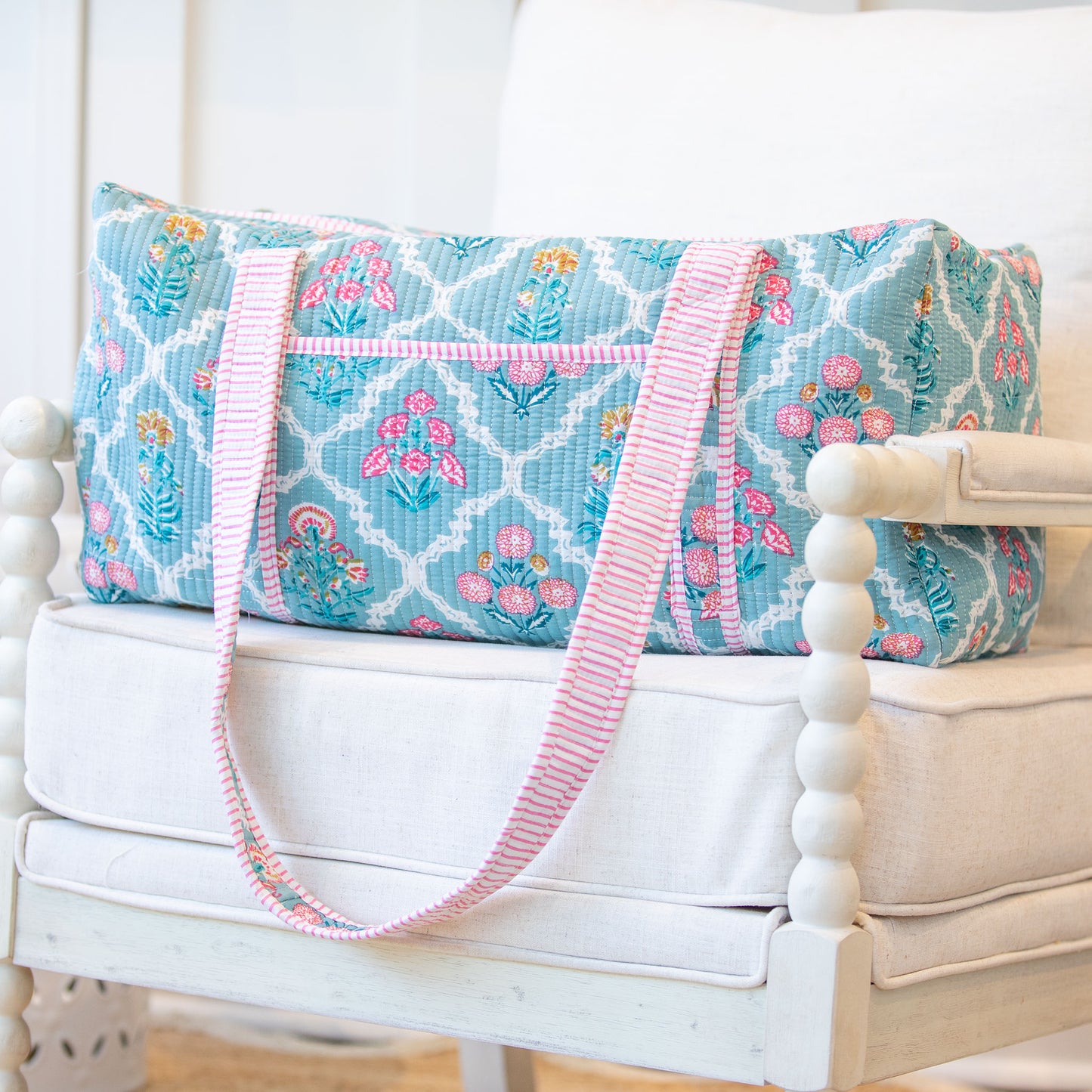 Jenny Quilted Duffel Bag