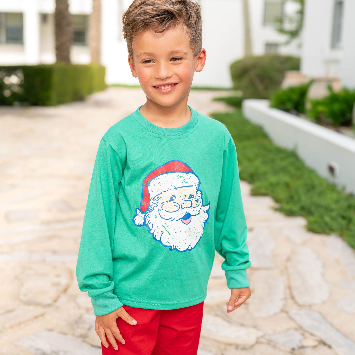 Graphic Tee - Jolly Green Santa
