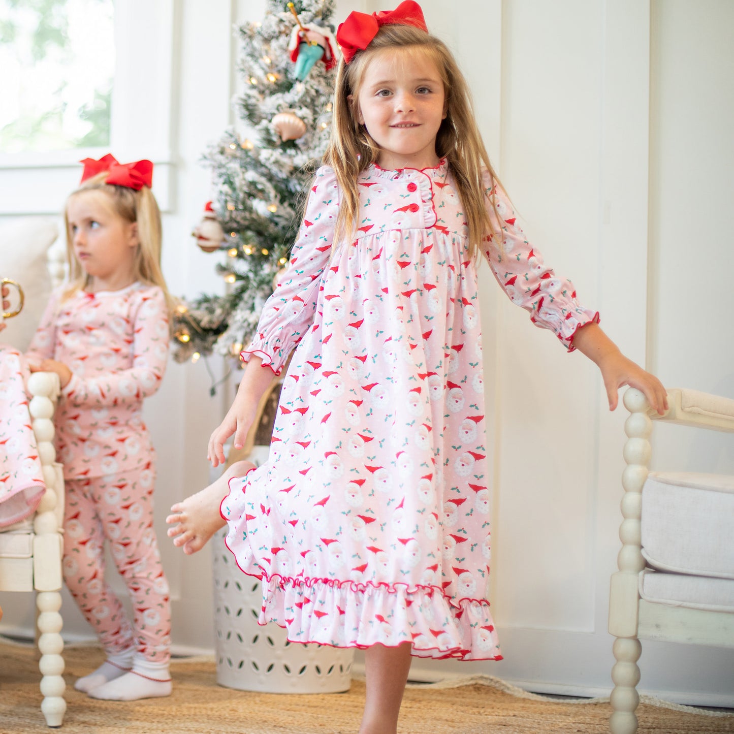 Girls Gown - Jolly Santa