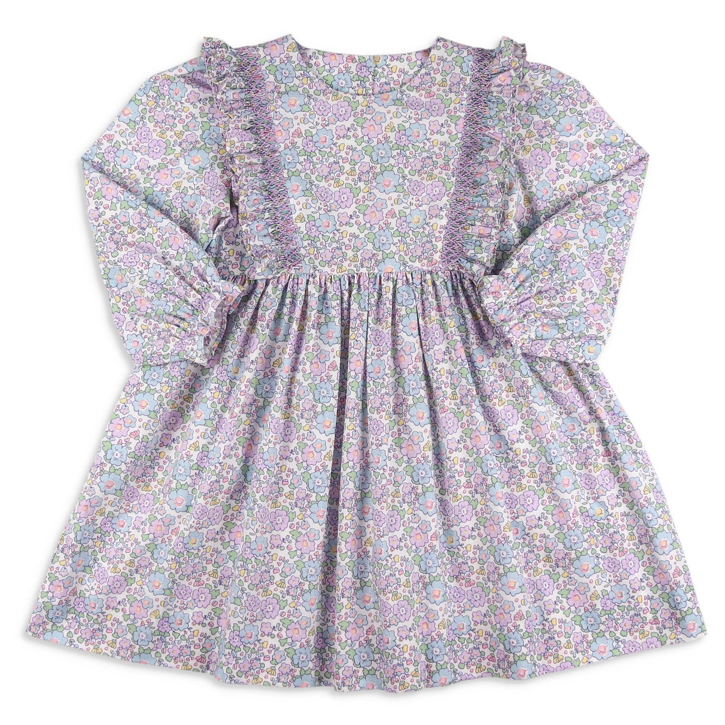 Girls Lottie Dress - Lavender Haze