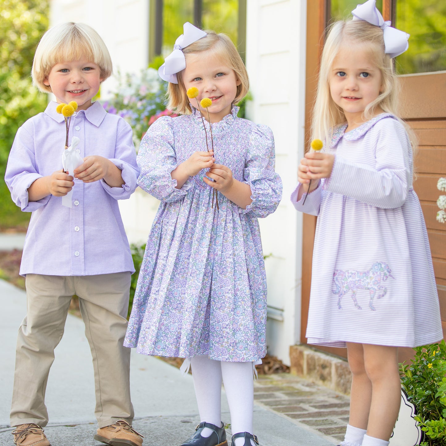 Girls Unicorn Dress - Lavender Haze