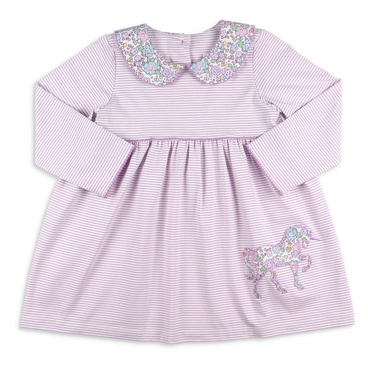 Girls Unicorn Dress - Lavender Haze