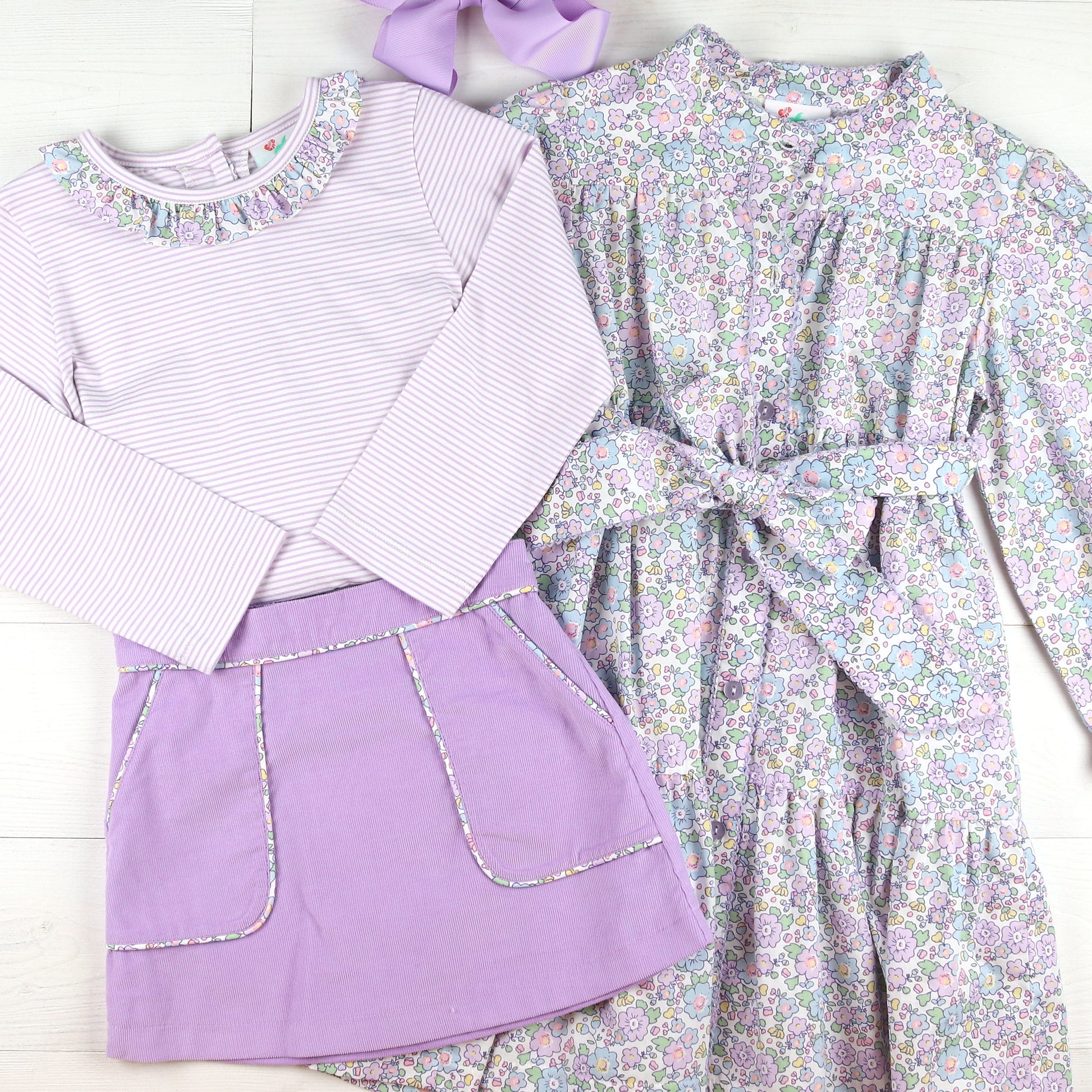 Lavender Skirt – Lavender Ruffle Top Skirt Maeve Dress
