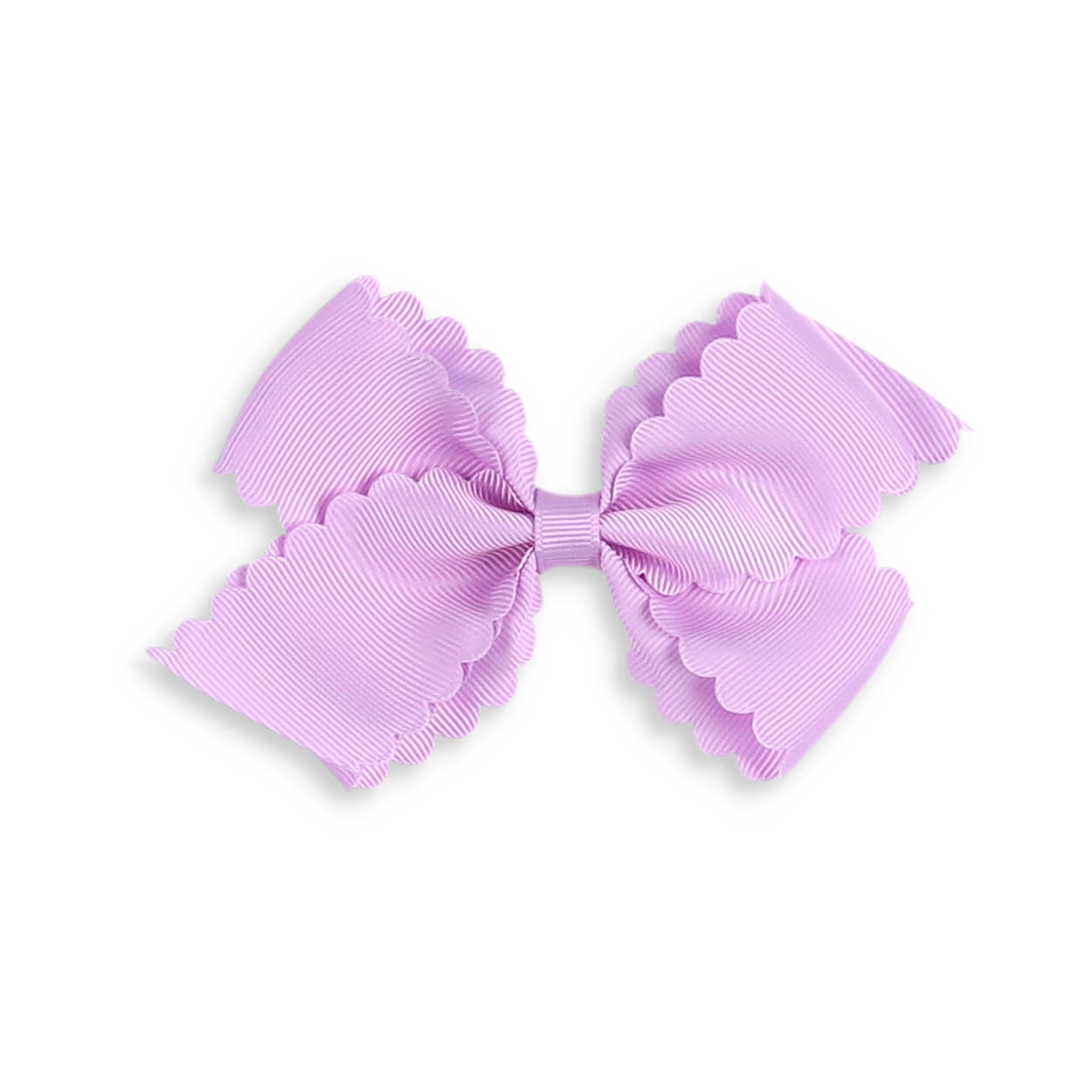 Lavender Scallop Bow