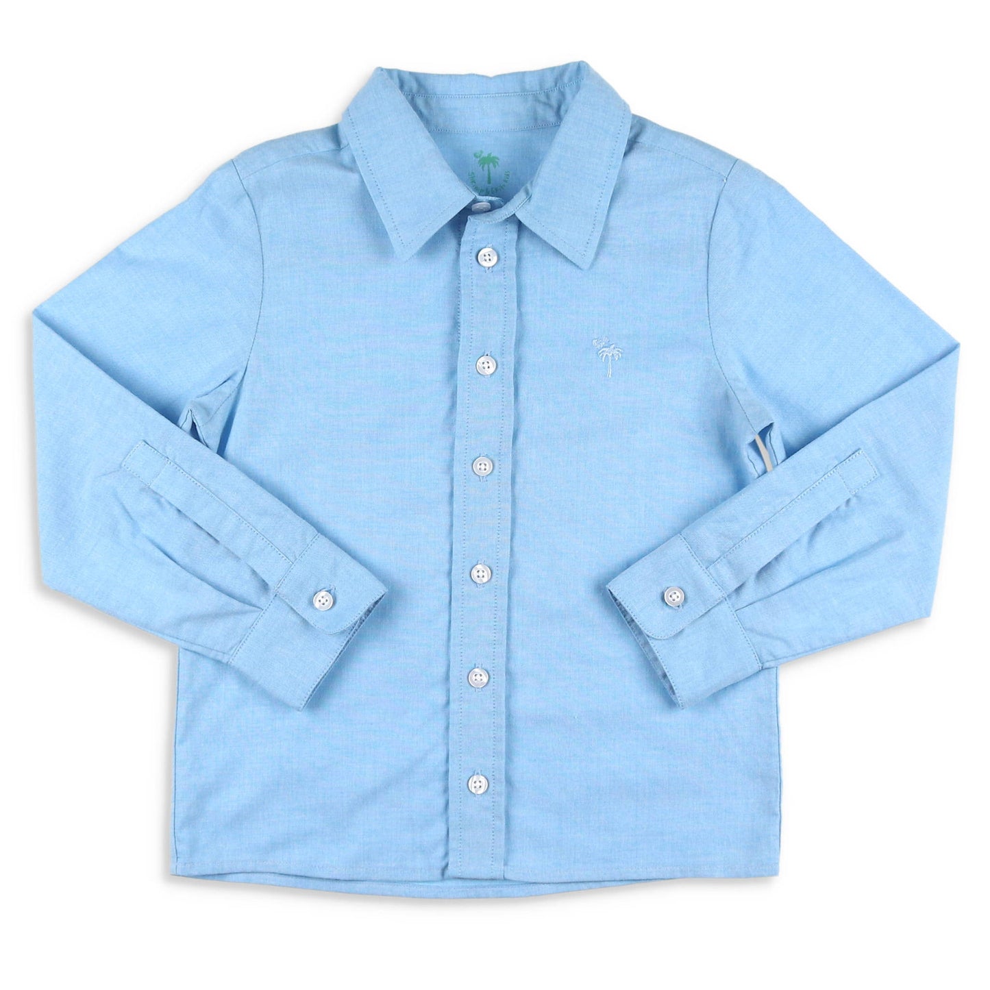 Boys Oxford Button Down - Light Blue