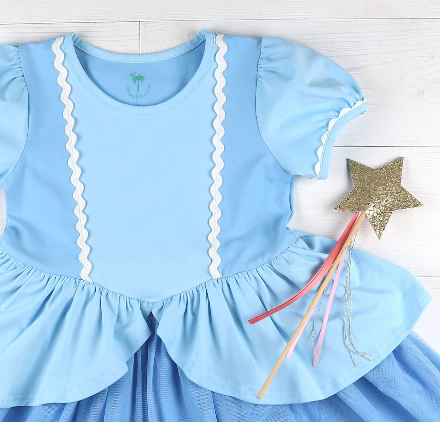 Girls Dress - Blue Princess