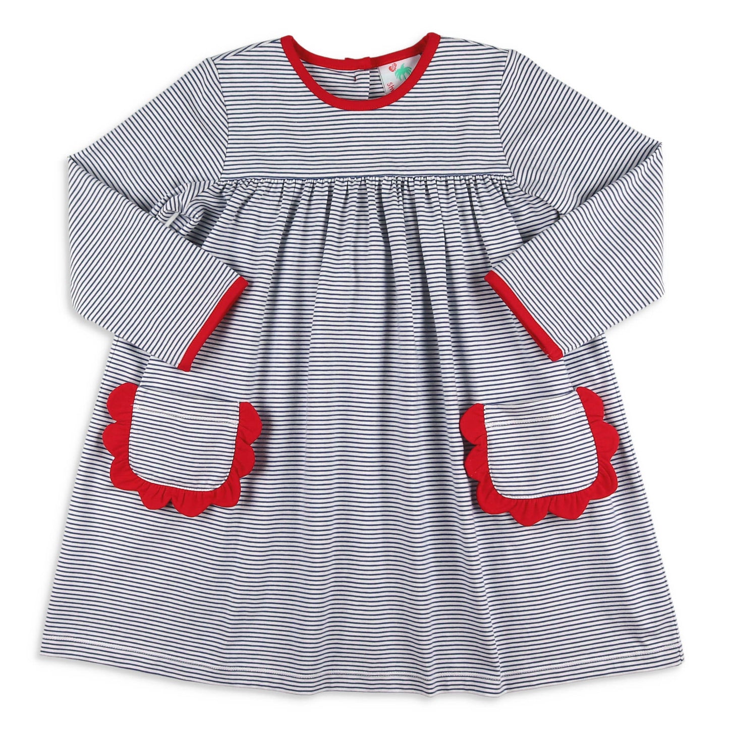 Girls Petal Pocket Mae Dress - London Calling