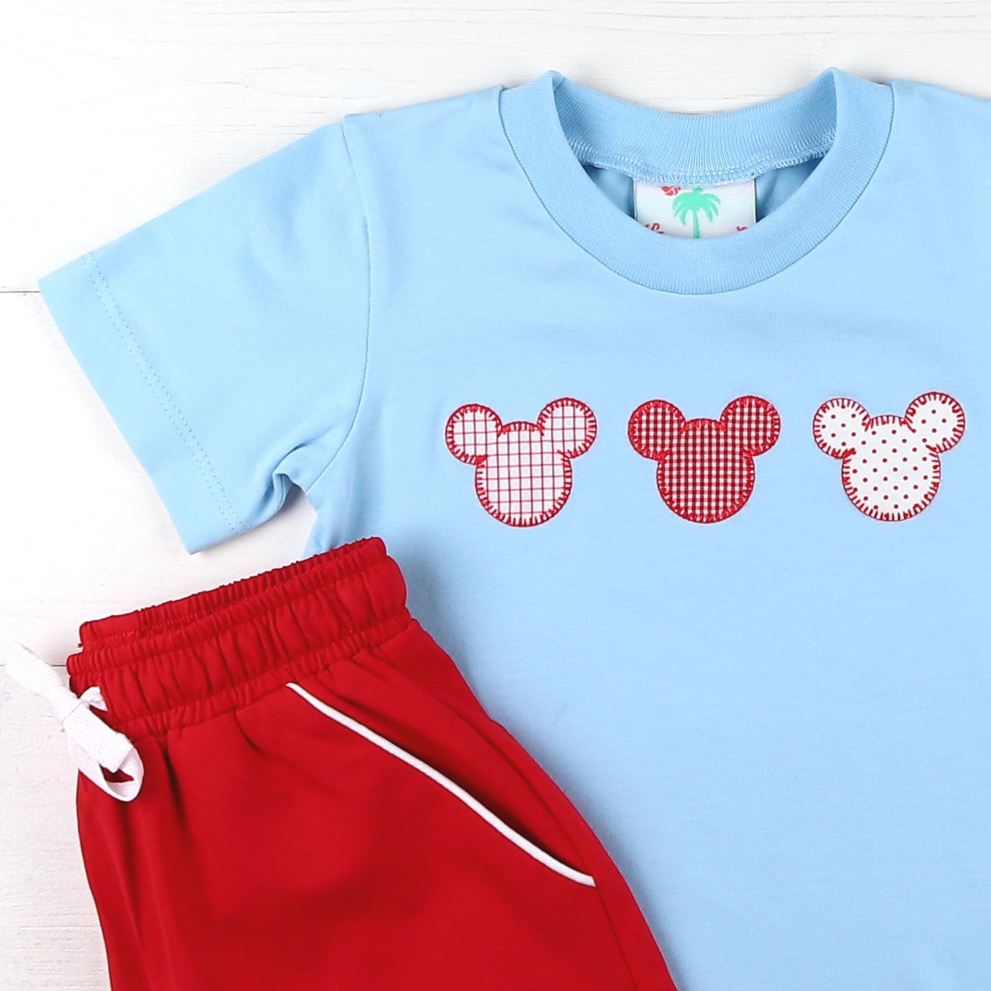 Boys Applique Shirt - Magical Mouse