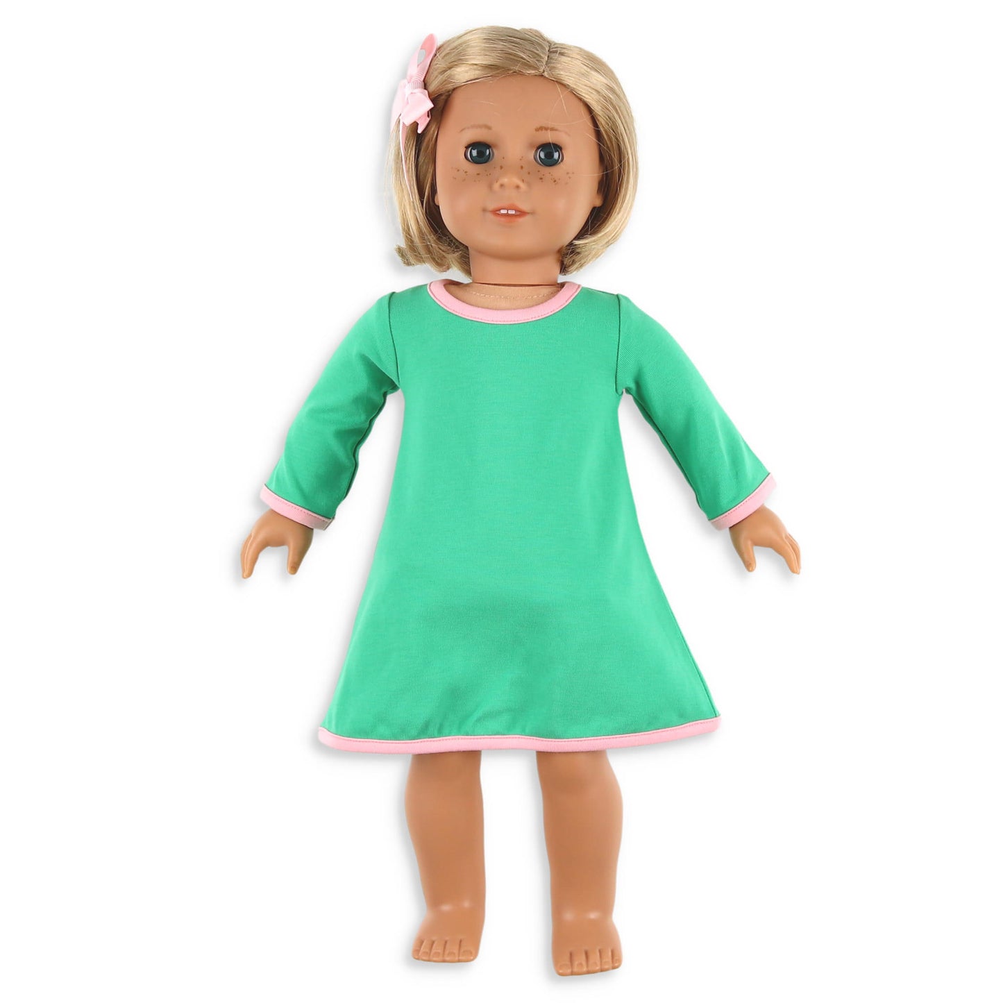 Girls Quinn Doll Dress - Mahjong Puppy