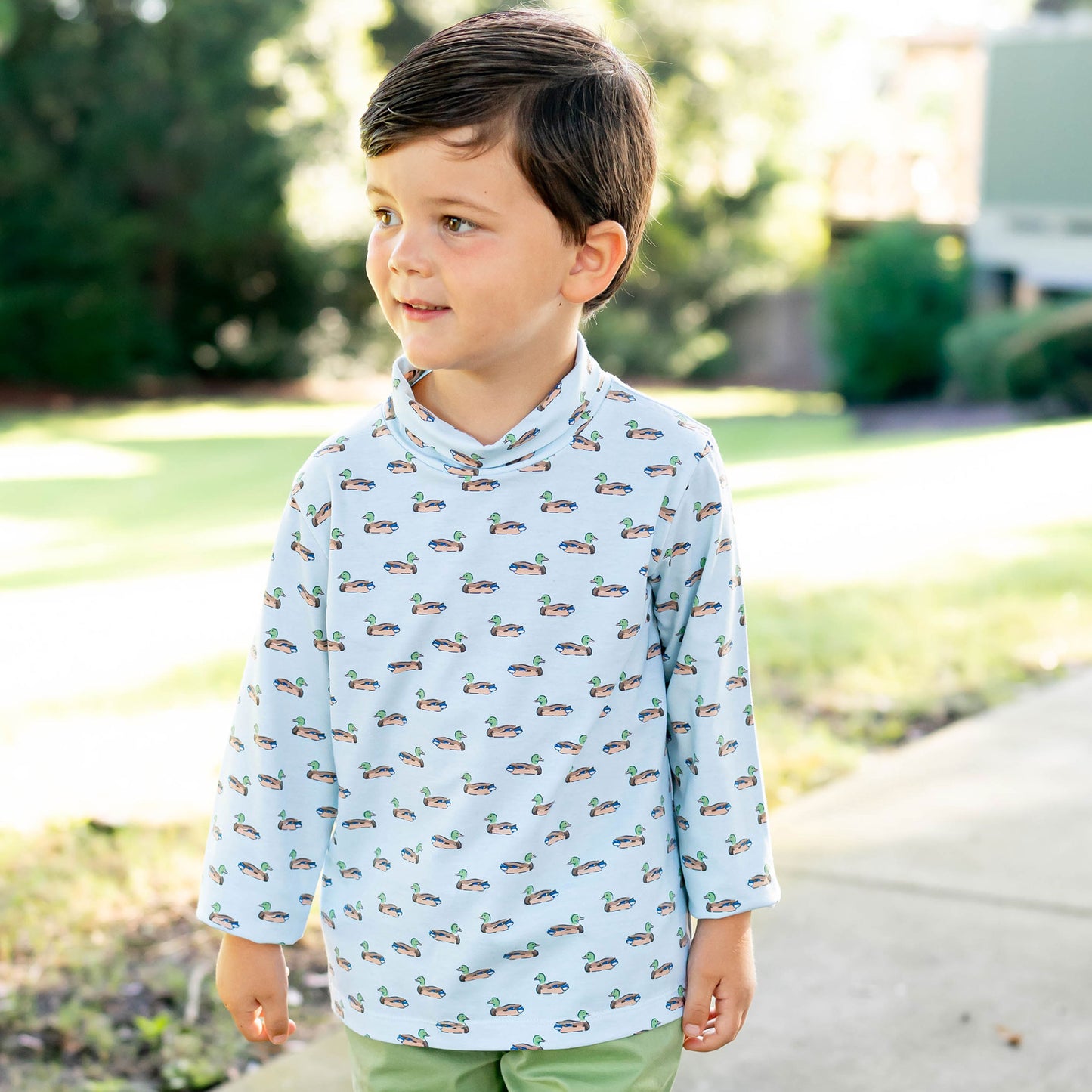 Boys Turtleneck - Mallards