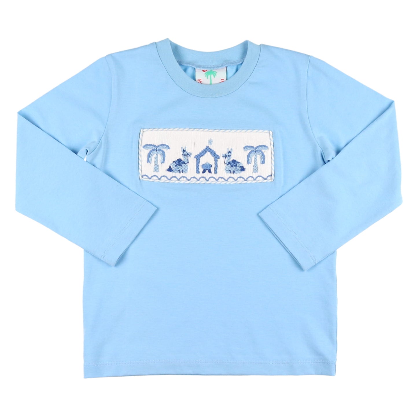 Boys Smocked Set - Nativity