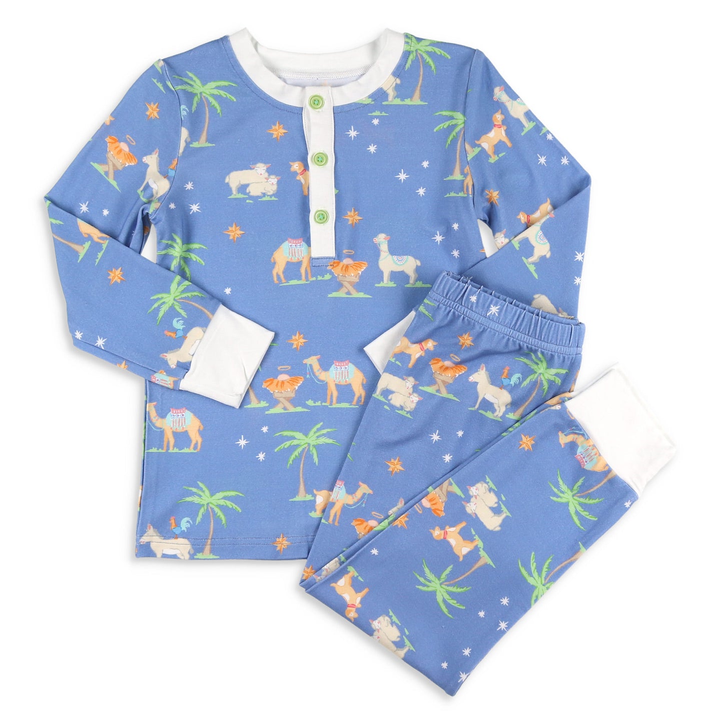 Nativity Button Loungewear Set