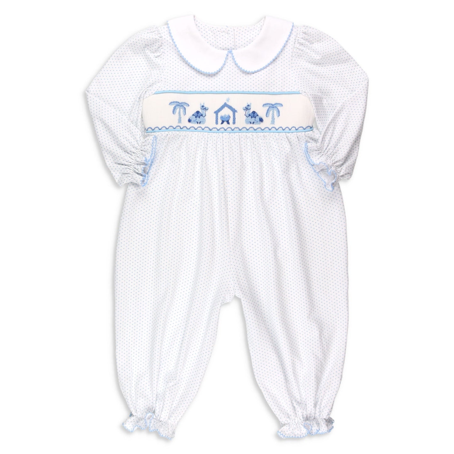 Girls Polka Dot Isla Bubble - Nativity