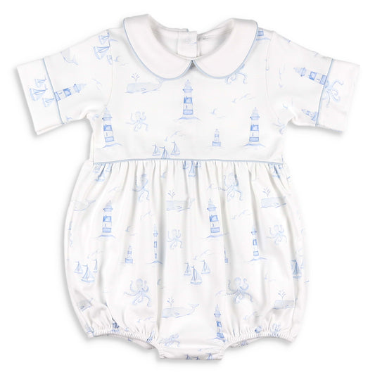 Nautical Toile Pima Bubble