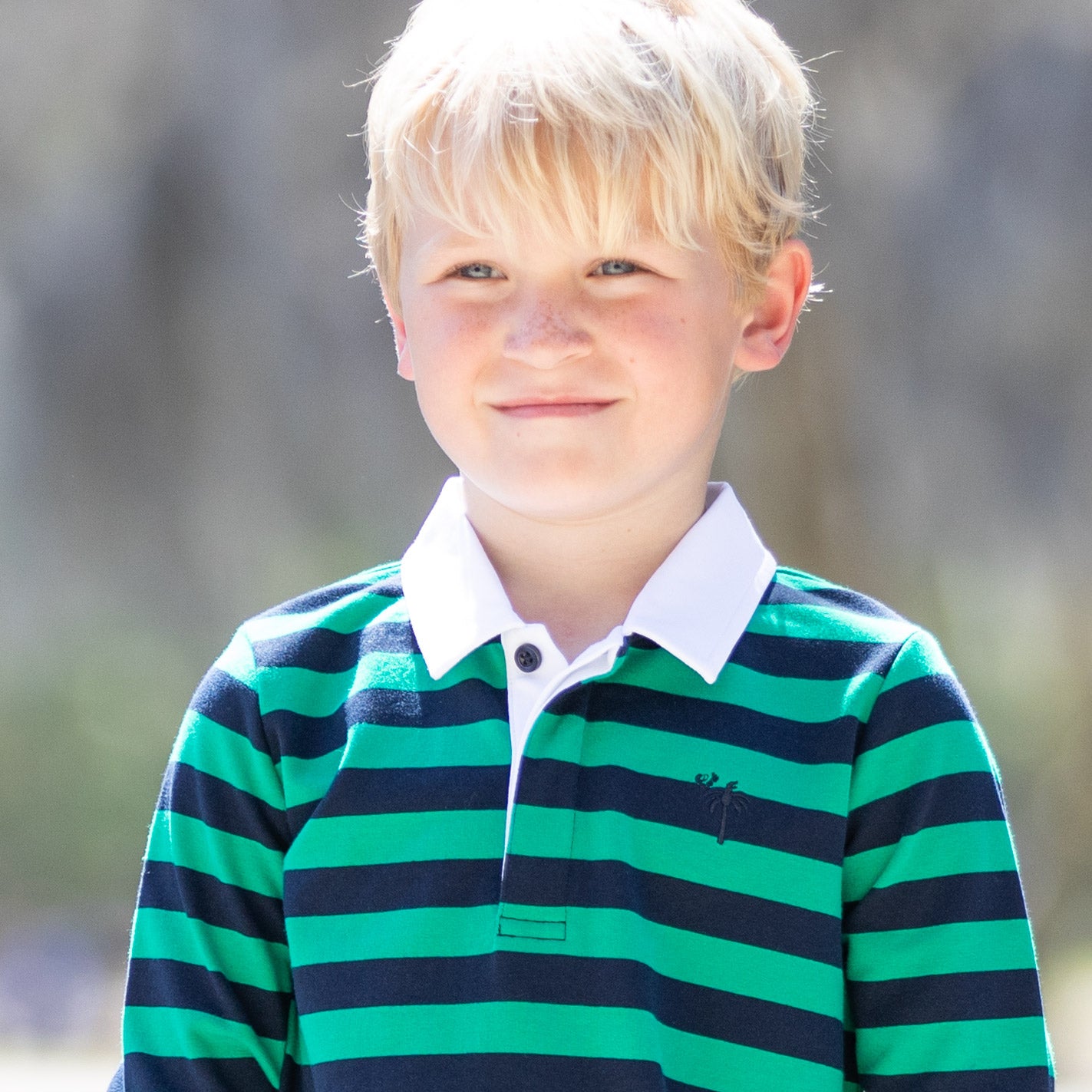 Navy And Green Rugby – Navy Green Rugby Romper