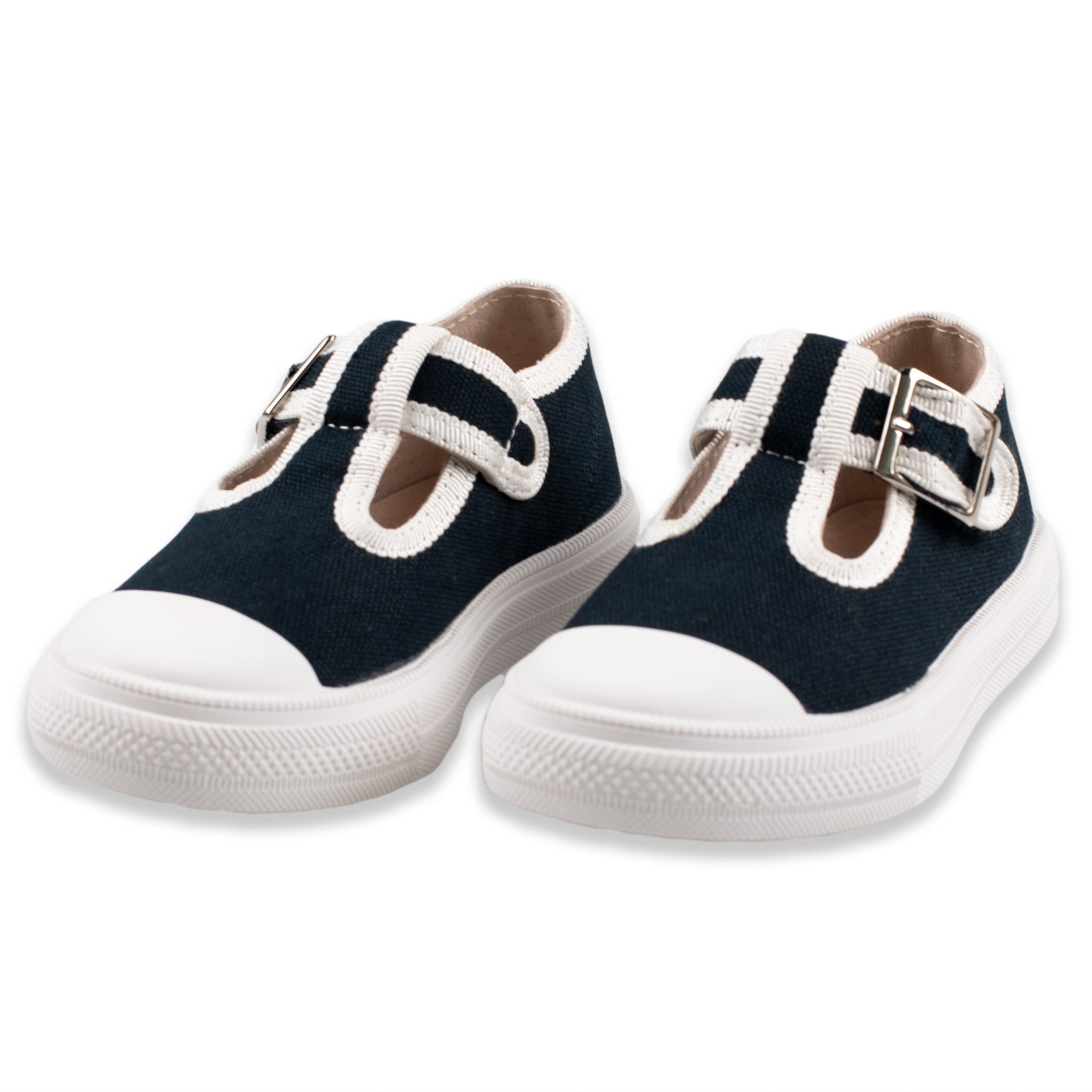 Girls fashion navy shoes