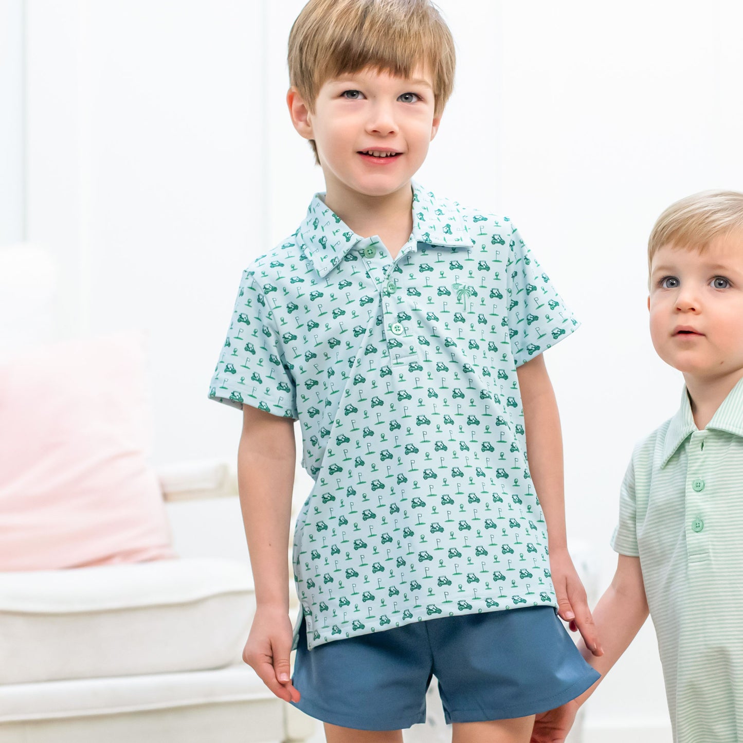 Ocean Blue Performance Shorts