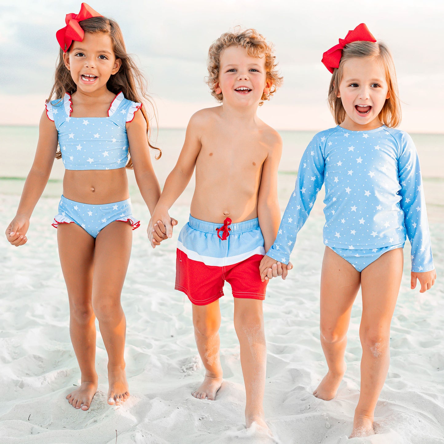 Patriotic Colorblock Boardies