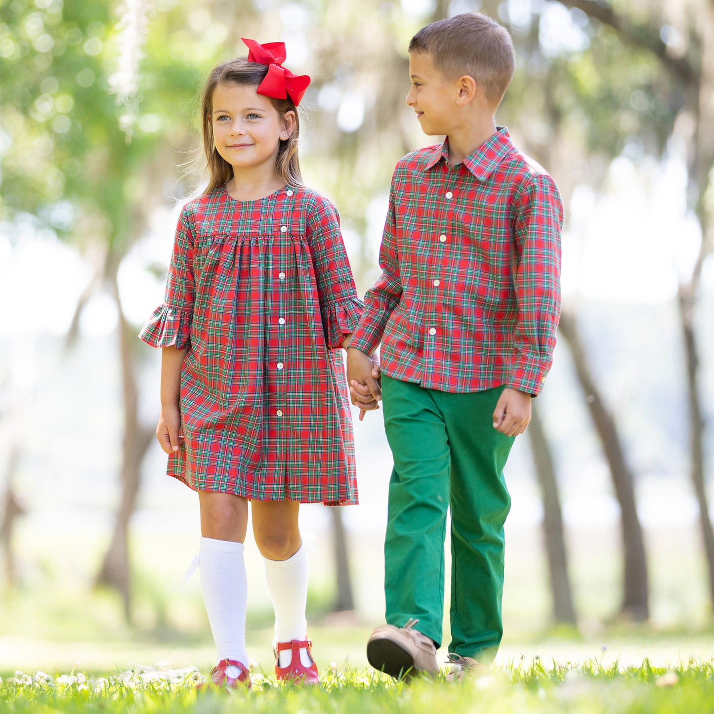 Girls Picture Perfect Plaid Sallie Dress - Shrimp and Grits Kids ...