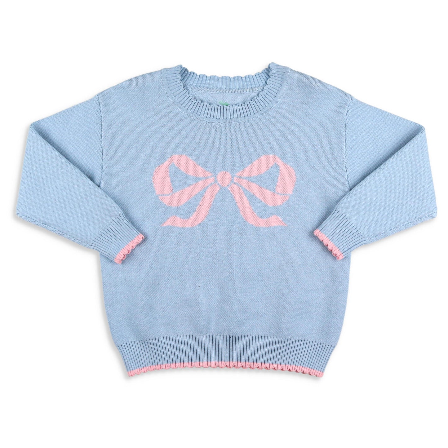 Sweater - Pink Bow