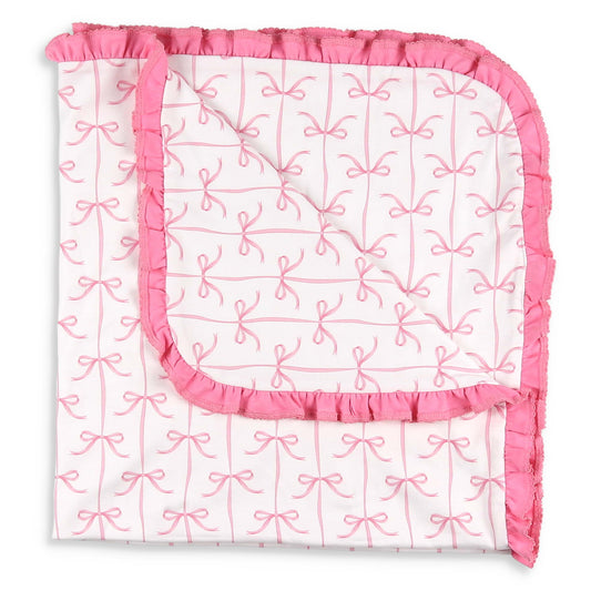 Pink Perfection Pima Baby Blanket