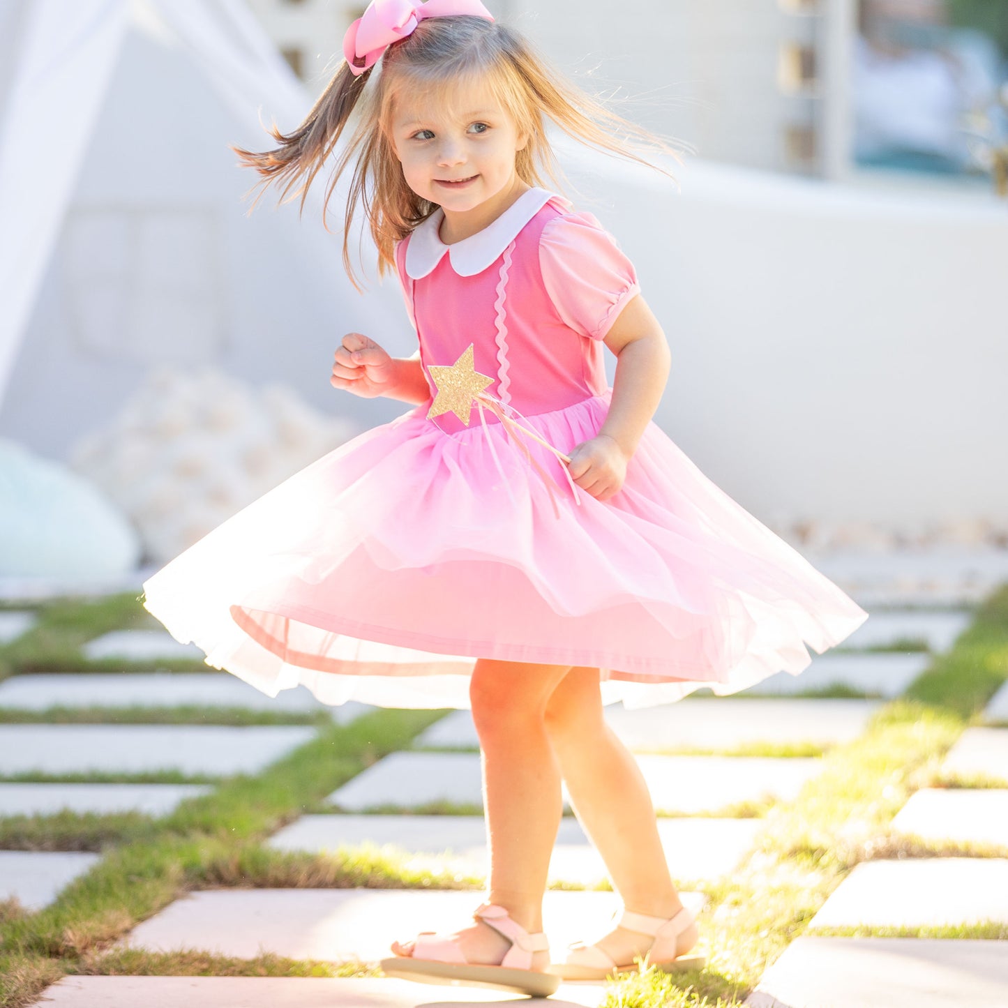 Girls Dress - Pink Princess