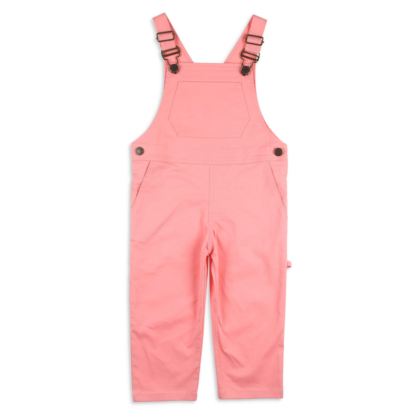 Pink Twill Overalls