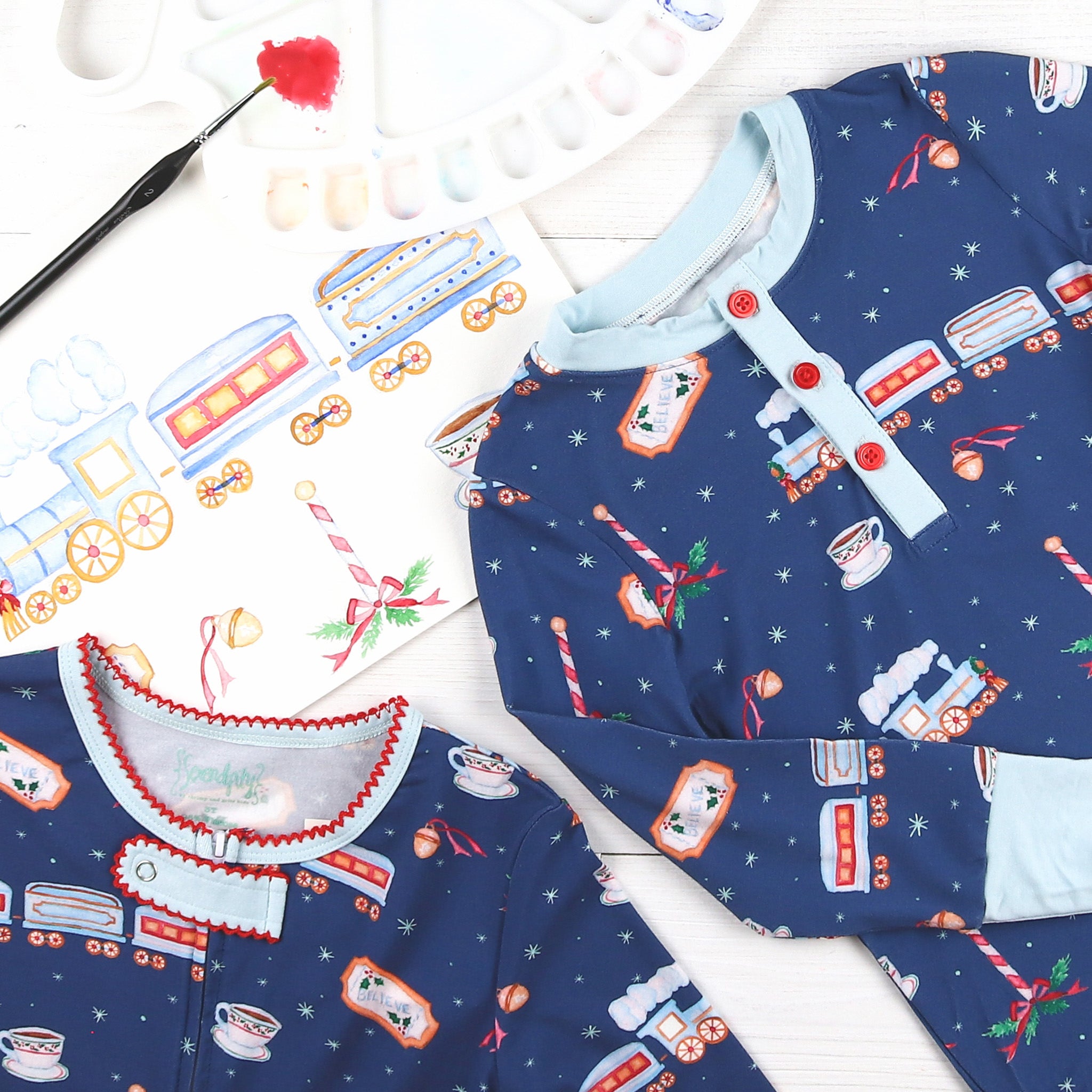 Train pjs online toddlers