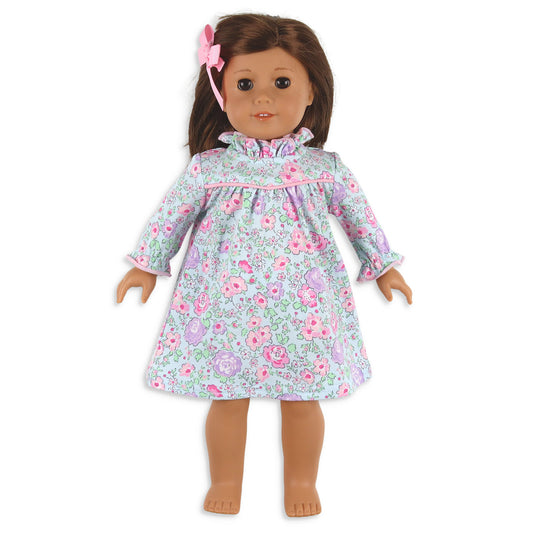 Girls Pocket Doll Dress - Posy Petals