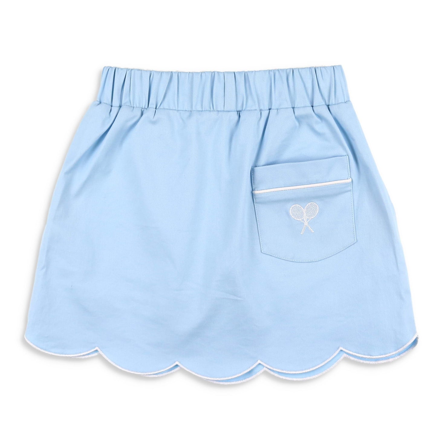 Powder Blue Back to School Skort