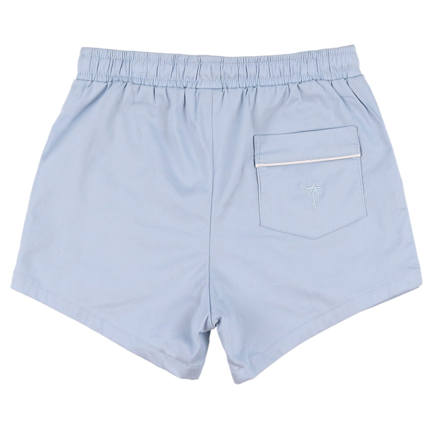 Powder Blue Twill Shrimp Shorts