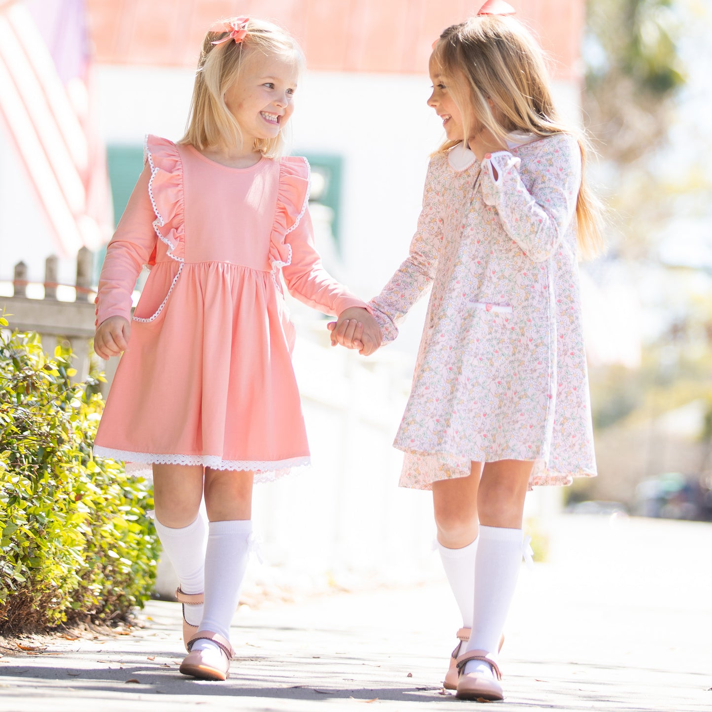 Pretty in Pink Flutter Dress