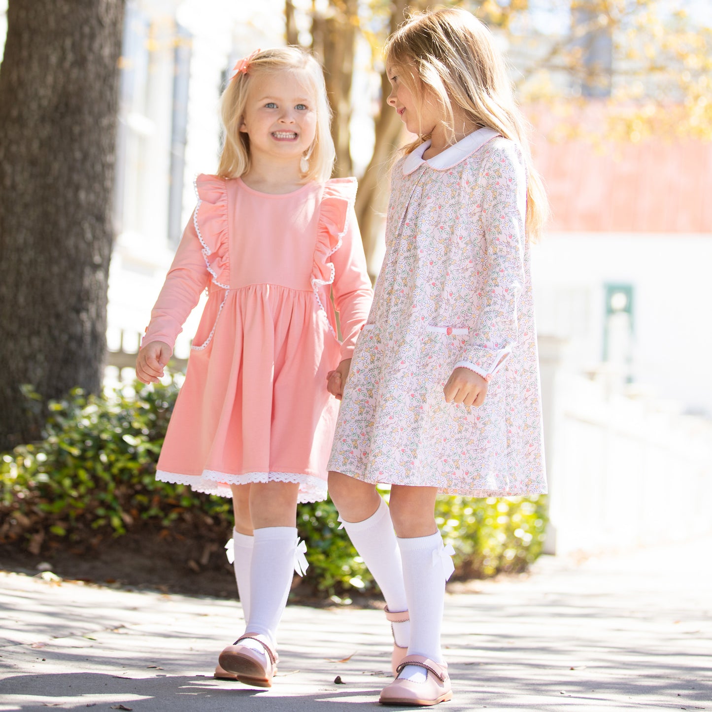 Pretty in Pink Flutter Dress