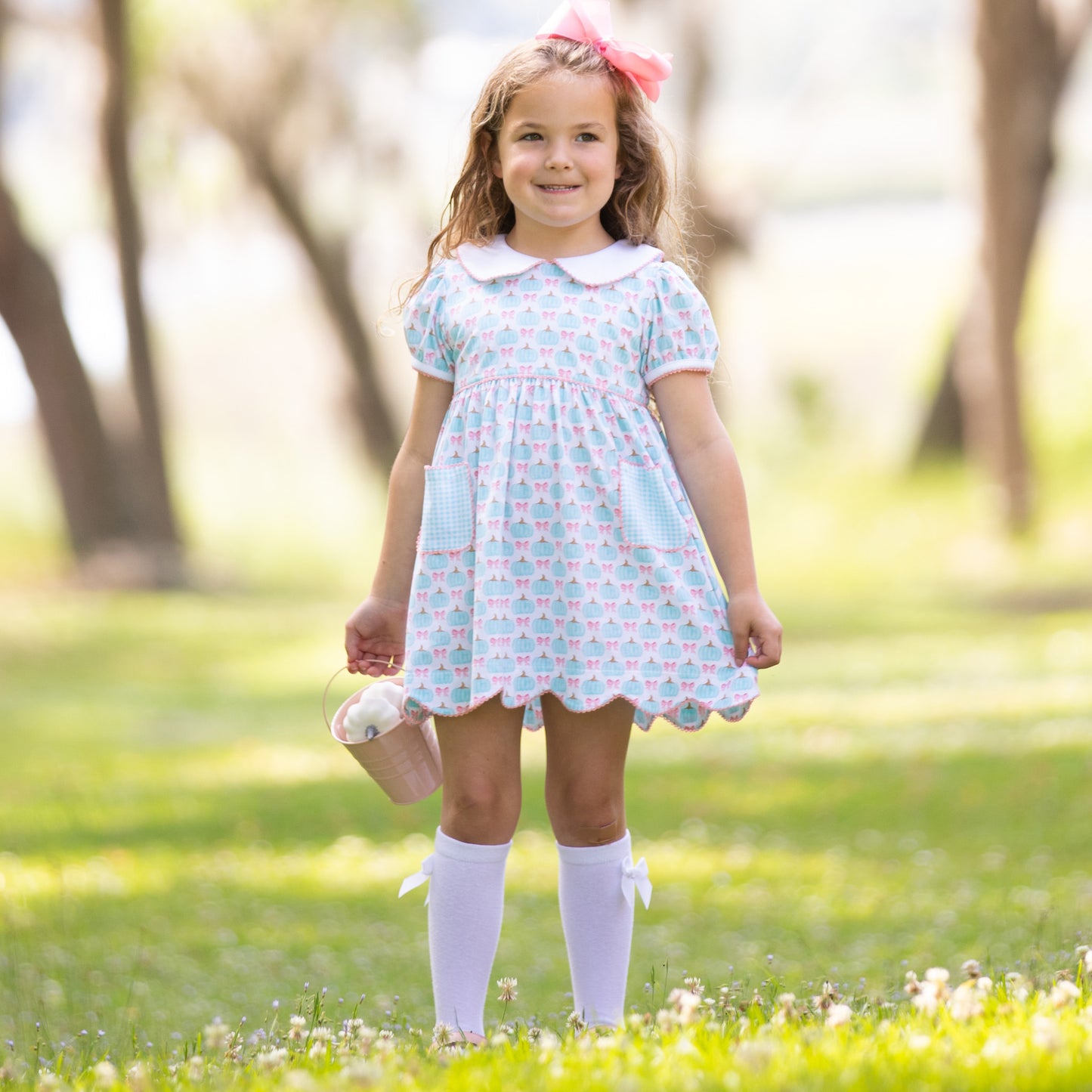 Pumpkin Patch Pocket Dress