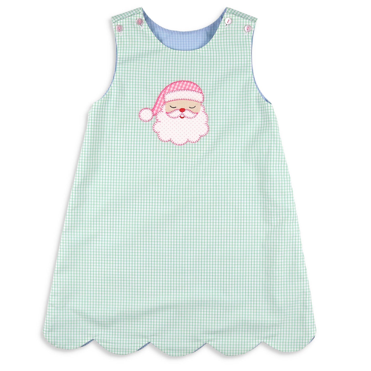 Girls Reversible Jumper - Pumpkin / Santa